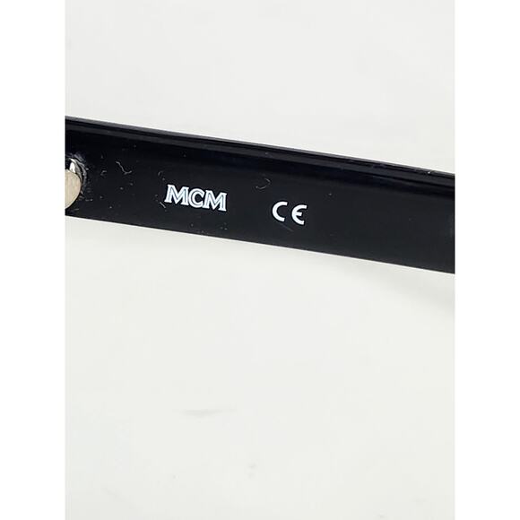 MCM Cat Eye Women\'s Sunglasses Black Visetos Gray Radiant MCM633SAN-006 main image 5